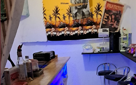 Kleine Bar-Nische im freeREC Studio